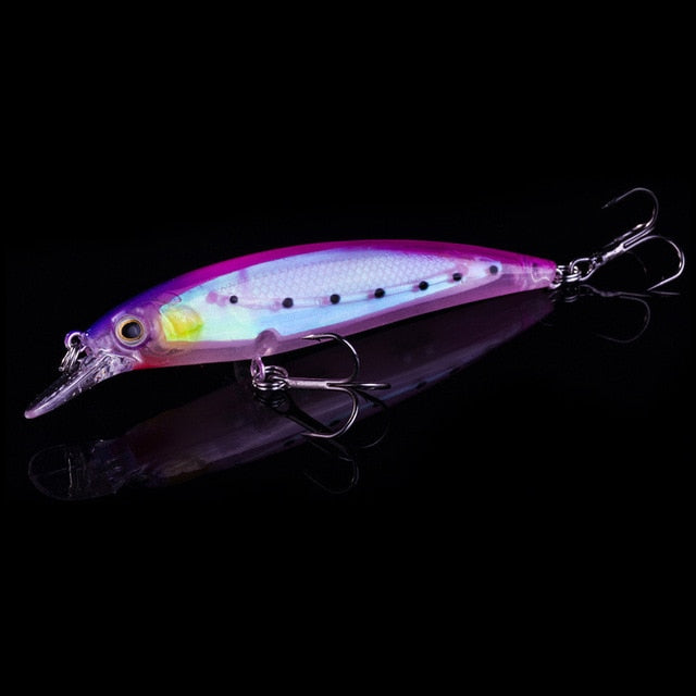 Phantom-Glow 110 Jerkbait – 11cm/14g Luminous Suspended Minnow Lure