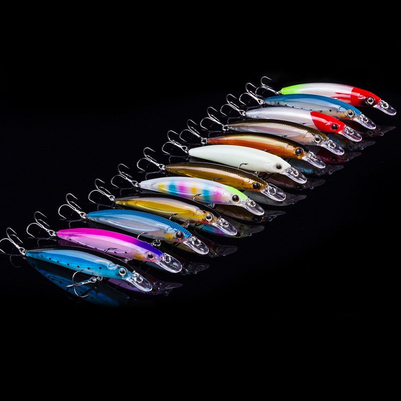 Phantom-Glow 110 Jerkbait – 11cm/14g Luminous Suspended Minnow Lure