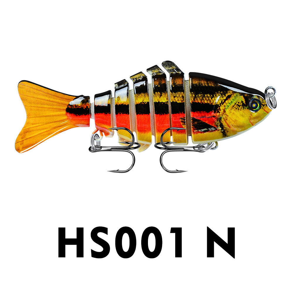 Apex Segmented Swim-Minnow – 10cm Floating Multi-Jointed Bass & Pike Lure