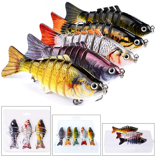 Apex Segmented Swim-Minnow – 10cm Floating Multi-Jointed Bass & Pike Lure