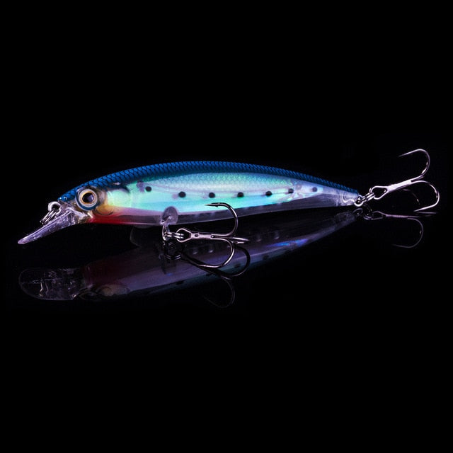 Phantom-Glow 110 Jerkbait – 11cm/14g Luminous Suspended Minnow Lure