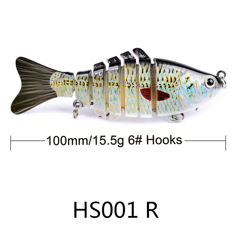 Apex Segmented Swim-Minnow – 10cm Floating Multi-Jointed Bass & Pike Lure