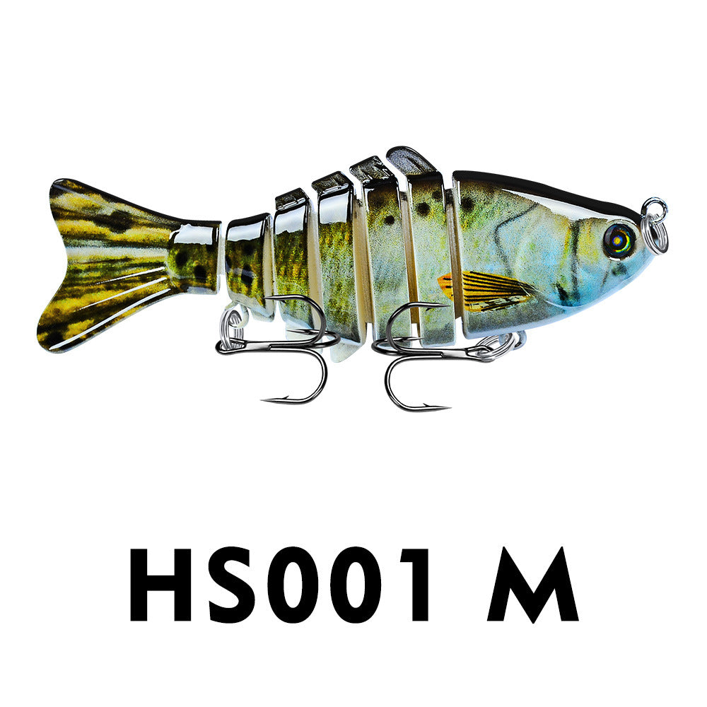 Apex Segmented Swim-Minnow – 10cm Floating Multi-Jointed Bass & Pike Lure