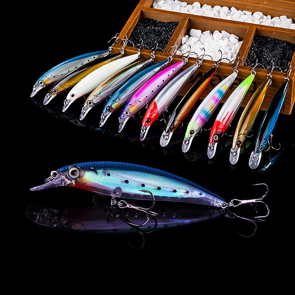 Phantom-Glow 110 Jerkbait – 11cm/14g Luminous Suspended Minnow Lure