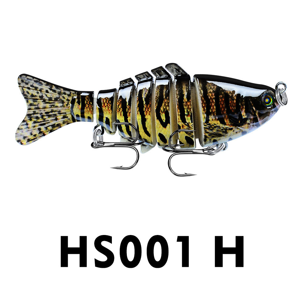 Apex Segmented Swim-Minnow – 10cm Floating Multi-Jointed Bass & Pike Lure