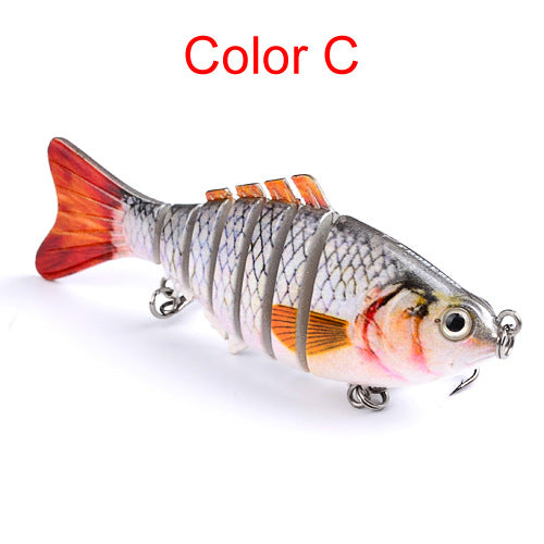 Apex Segmented Swim-Minnow – 10cm Floating Multi-Jointed Bass & Pike Lure