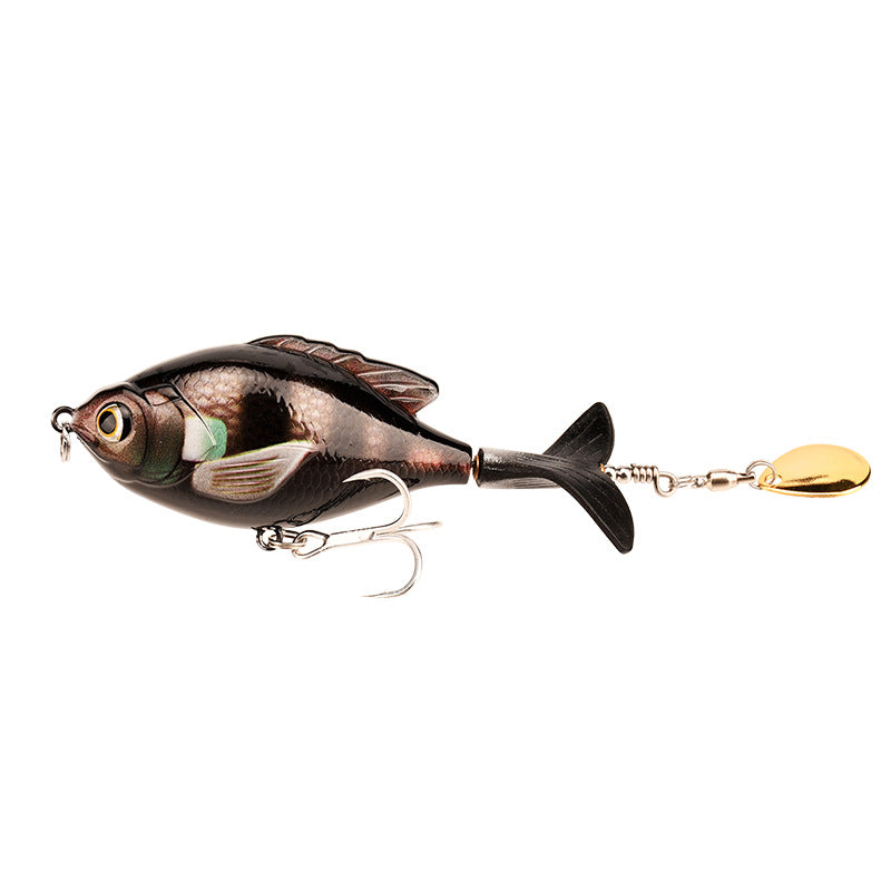 Spitfire 110 Topwater Prop Lure – 9.5cm/16.9g Rotating Tail Prop-Bait