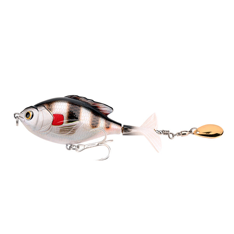 Spitfire 110 Topwater Prop Lure – 9.5cm/16.9g Rotating Tail Prop-Bait