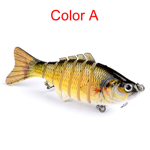 Apex Segmented Swim-Minnow – 10cm Floating Multi-Jointed Bass & Pike Lure
