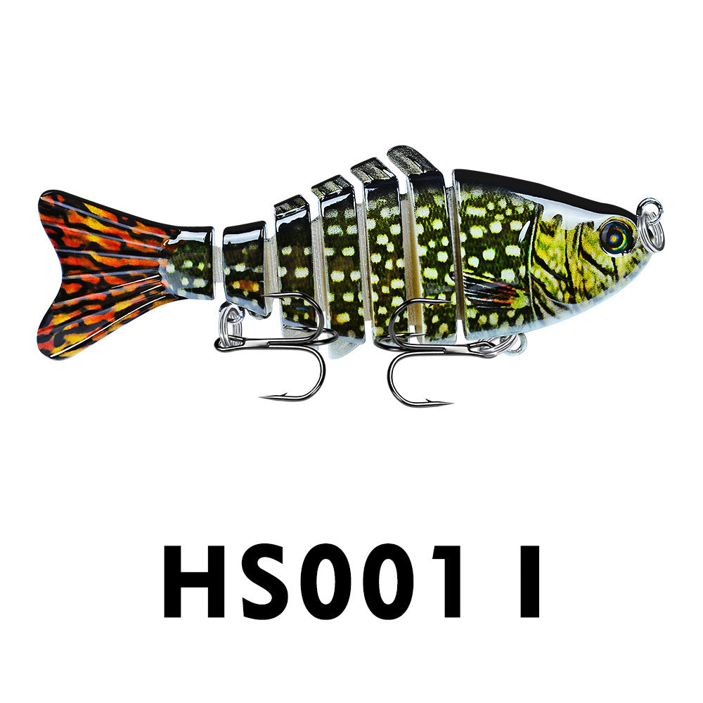 Apex Segmented Swim-Minnow – 10cm Floating Multi-Jointed Bass & Pike Lure