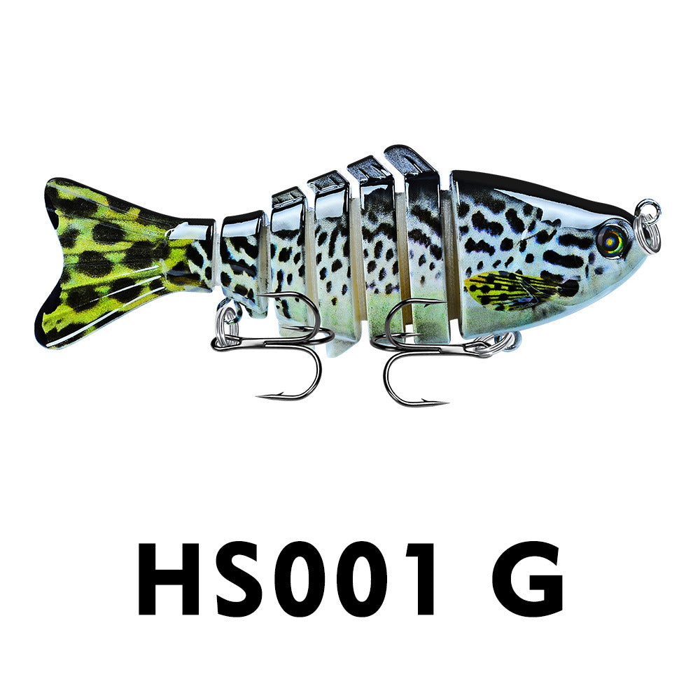 Apex Segmented Swim-Minnow – 10cm Floating Multi-Jointed Bass & Pike Lure