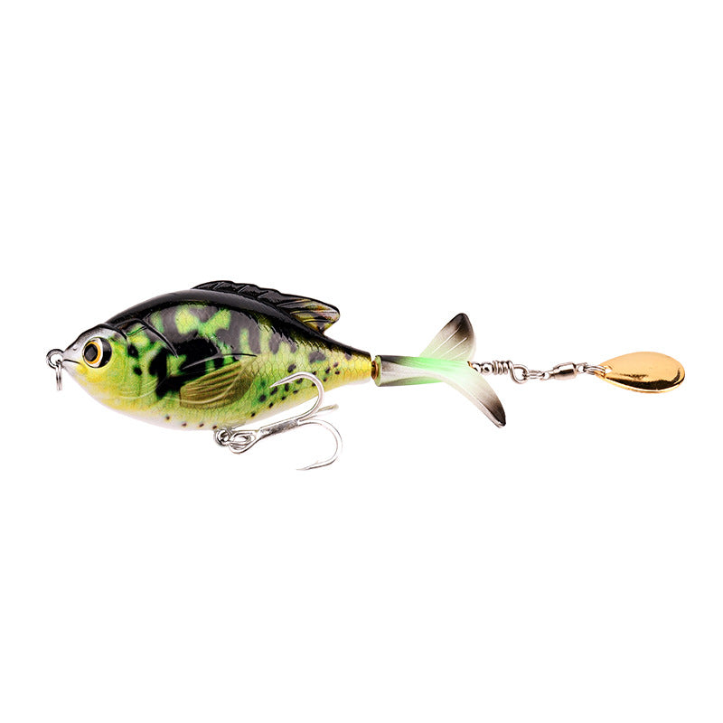 Spitfire 110 Topwater Prop Lure – 9.5cm/16.9g Rotating Tail Prop-Bait
