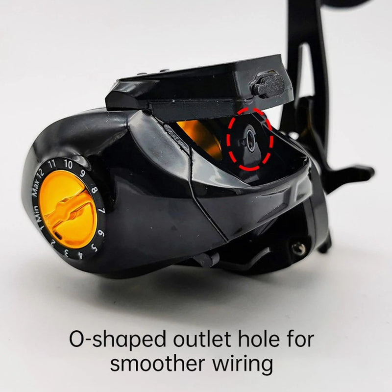 Pro-Count Smart Digital Baitcasting Reel – High-Speed 7.2:1 Reel for Freshwater & Sea Fishing