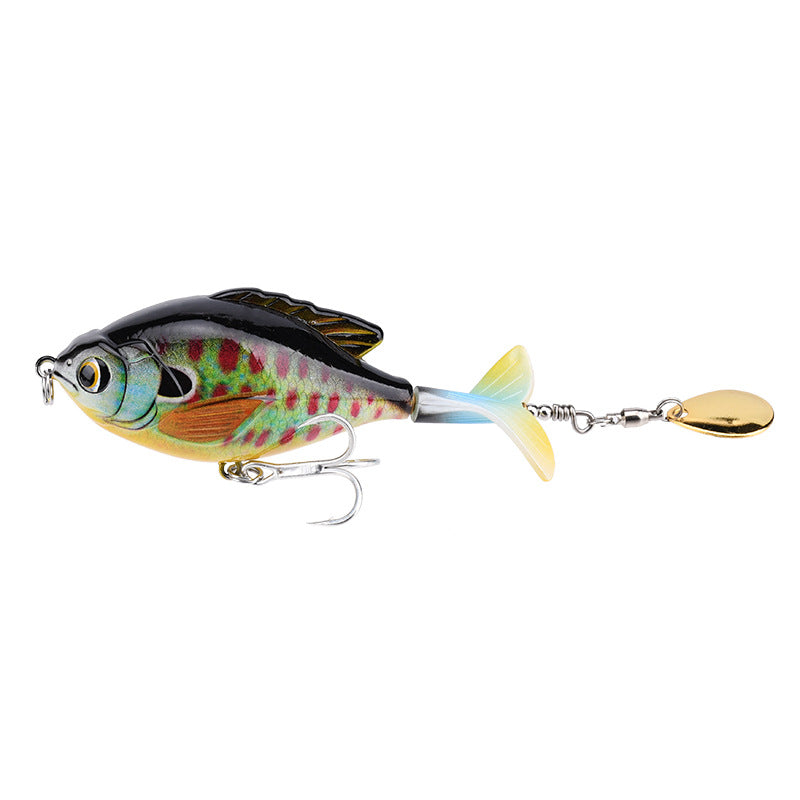 Spitfire 110 Topwater Prop Lure – 9.5cm/16.9g Rotating Tail Prop-Bait