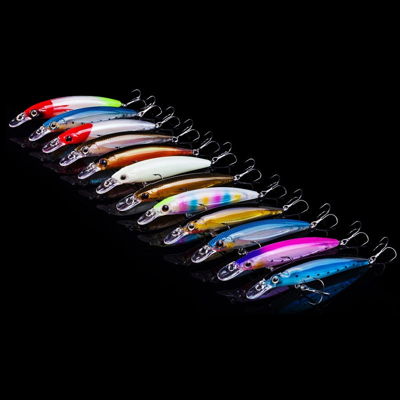 Phantom-Glow 110 Jerkbait – 11cm/14g Luminous Suspended Minnow Lure