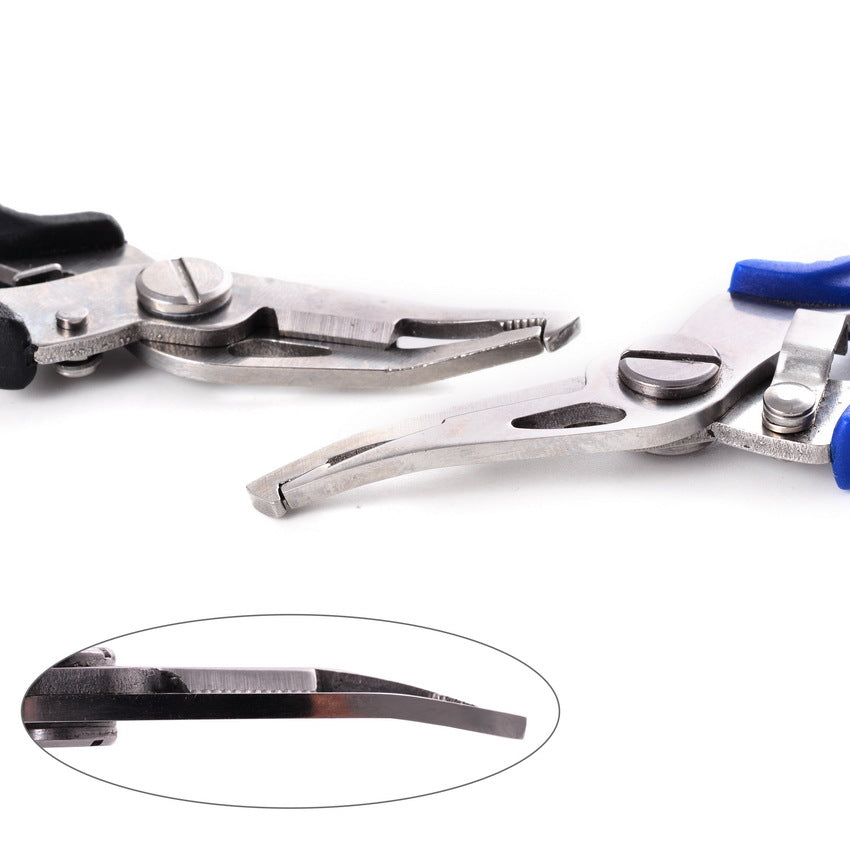 Fish Hook Fishing Pliers Stainless Steel, Optional Wrist Band