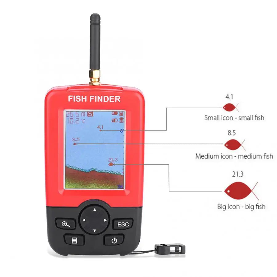 EchoCast 100M Wireless Smart Fish Finder – Portable Sonar Depth Sounder